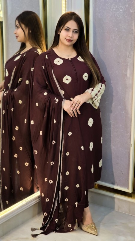 Batik Readymade Three Piece -w