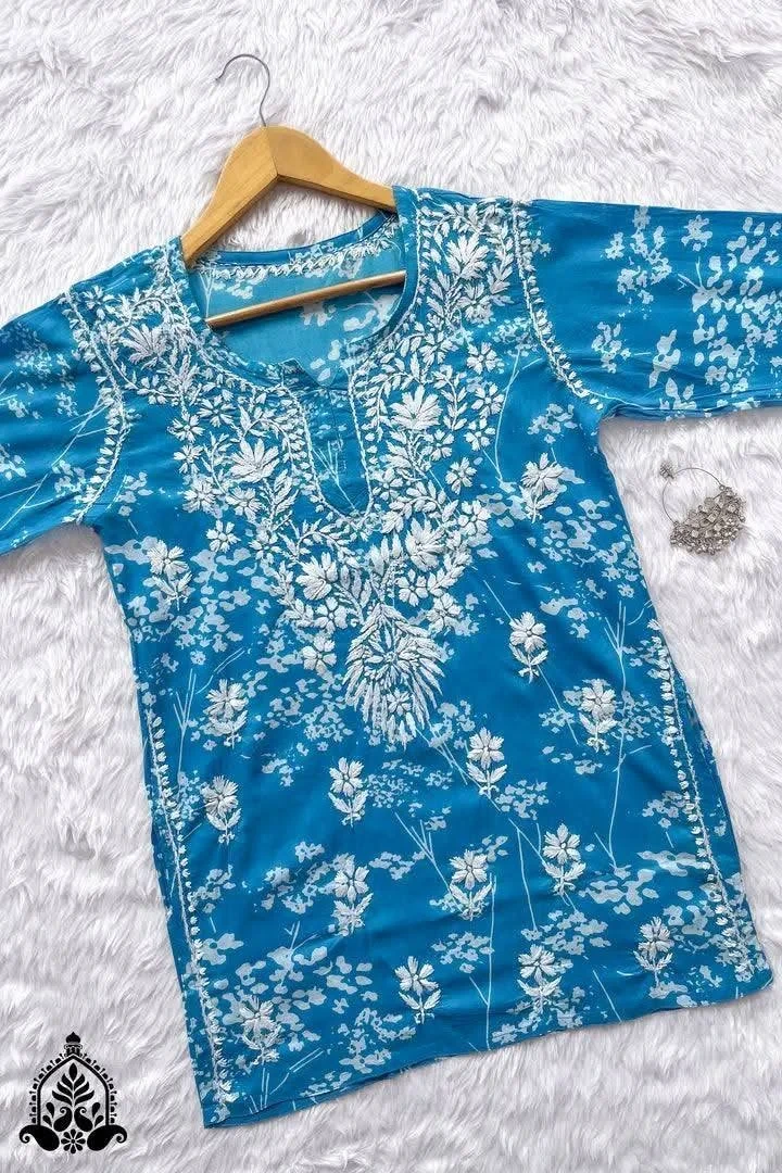 Pure Cotton Printed Top-3